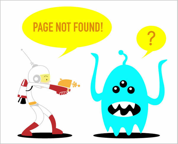 Cool Examples of Custom Error 404 Pages