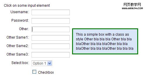 Hint in Tips for Coding and Designing Usable Web Forms