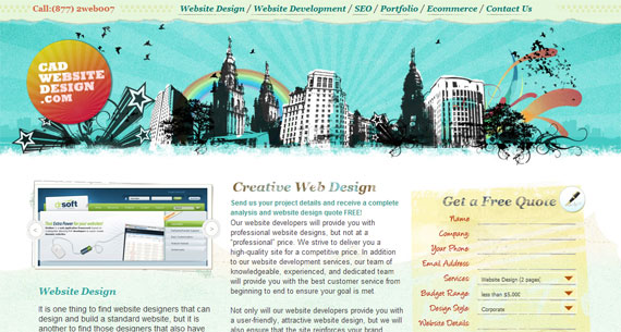 cadwebsitedesign-inspiring-header-designs