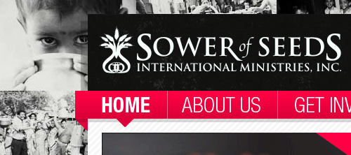 Sower-seeds-navigation in Showcase Of Modern Navigation Design    Trends