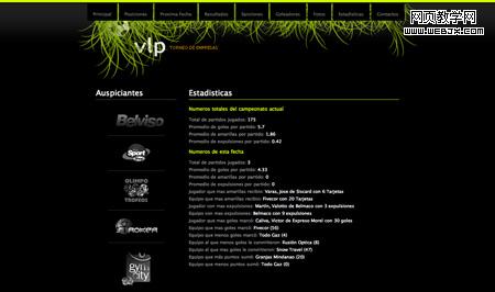 VLPtv 11 grass based website designs