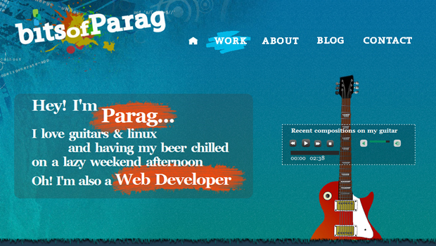 Bits Of Parag Portfolio  Design