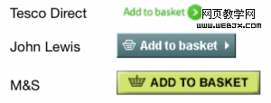 Screen shot showing add to basket buttons