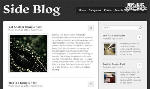 Free WordPress 3x Theme