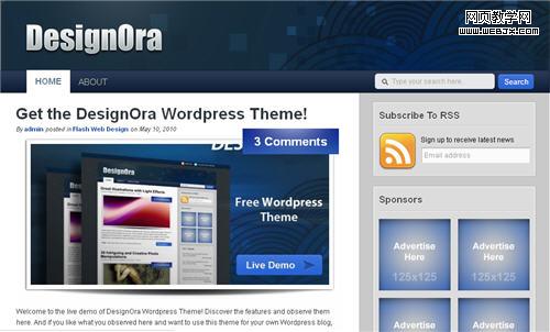 Free WordPress 3x Theme