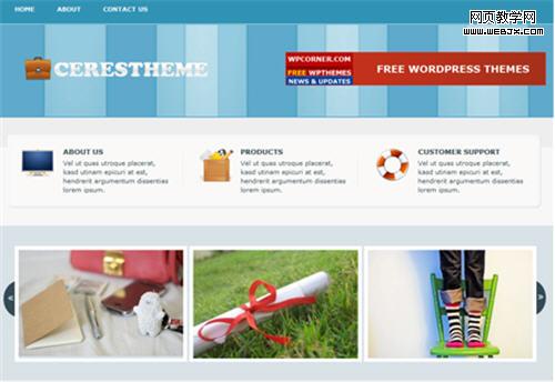 Free WordPress 3x Theme