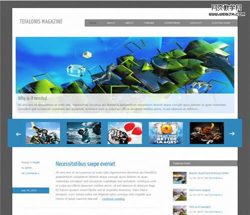 Free WordPress 3x Theme