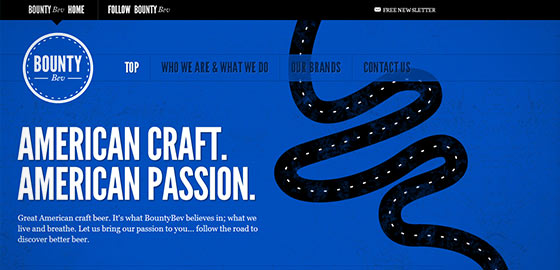 instantShift - Single Page Website Design Inspiration