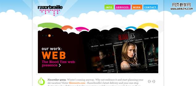 Vibrant Colors in Web Design