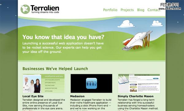 cleanbright11 30 Clean and Bright Website Designs