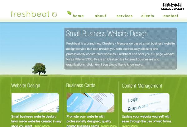 cleanbright16 30 Clean and Bright Website Designs