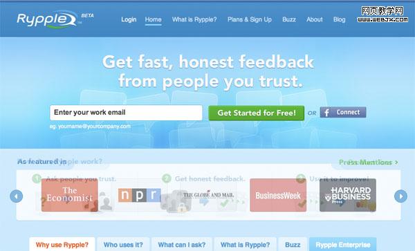 cleanbright28 30 Clean and Bright Website Designs