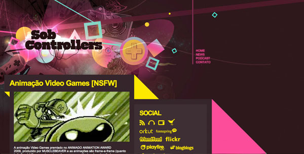 colorsite4 40 Bright and Colorful Website Designs