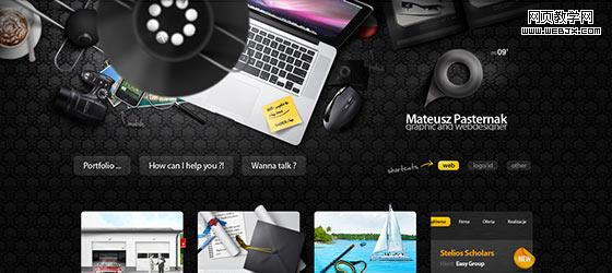 instantShift - Inspirational Single Page Website Designs