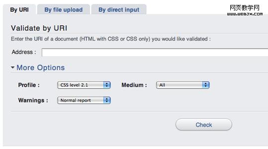 W3C CSS Validation