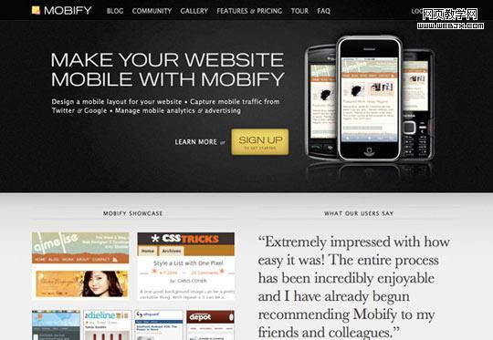 Mobifys site