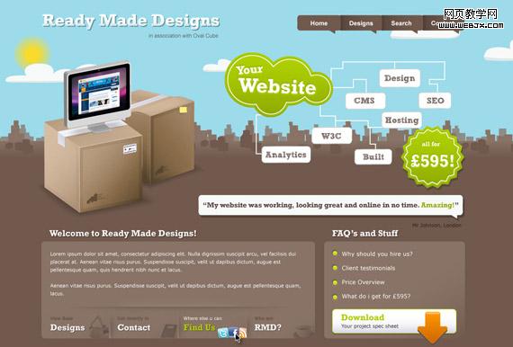 ready-made-deviantart-inspirational-creative-web-design