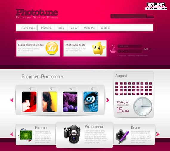 phototune-deviantart-inspirational-creative-web-design