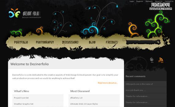 deziner-folio-web-design-inspiration