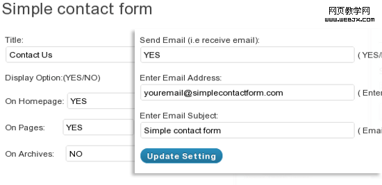 20WordpressϵǡƼsimple_contact_form