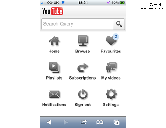 YouTube-Mobile1 in Designing For The Future Web