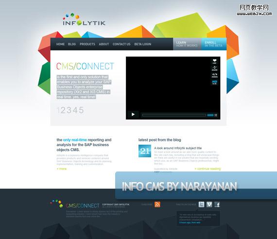 infocms-creative-web-design-layout-inspiration