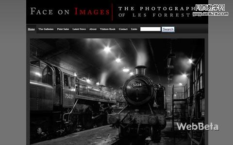 Beautiful Photography Website