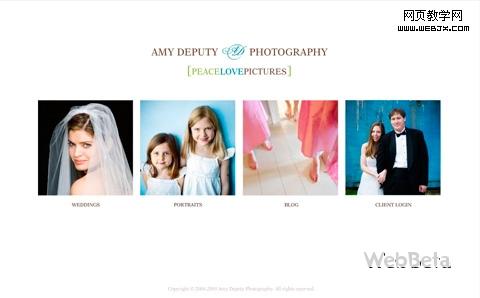 Beautiful Photography Website