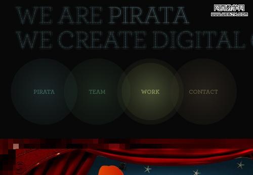 Pirata-london-navigation in Showcase Of Modern Navigation Design Trends