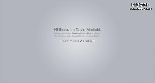 Business card website