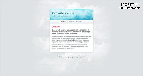 Business card website