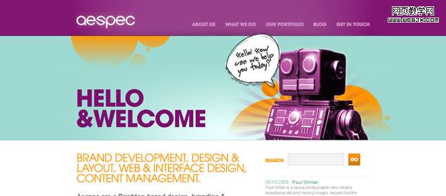 Vibrant Colors in Web Design