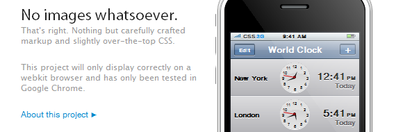 iPhone CSS3