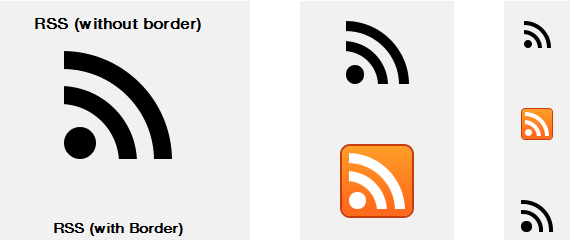 Simple css icons