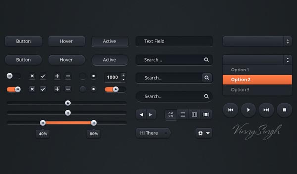 Beautiful UI Kits For Web and Graphic Designers