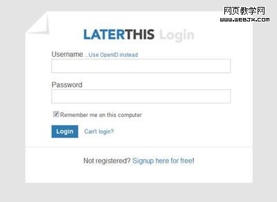 Login/Sign in Post Image