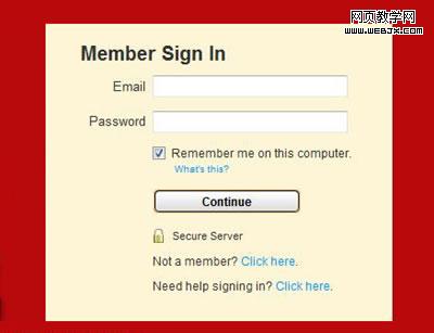 Login/Sign in Post Image