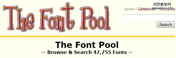 Font Pool