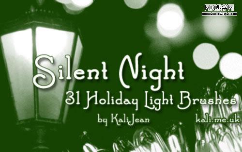 Silent Night Holiday Brushes-christmas | ʥԴռˢʸͼ