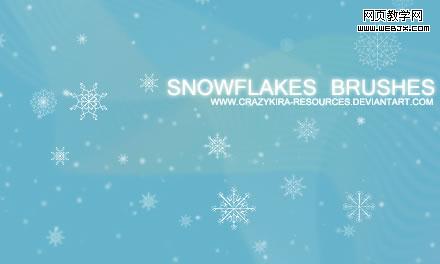 Snowflakes Brushe-christmas | ʥԴռˢʸͼ