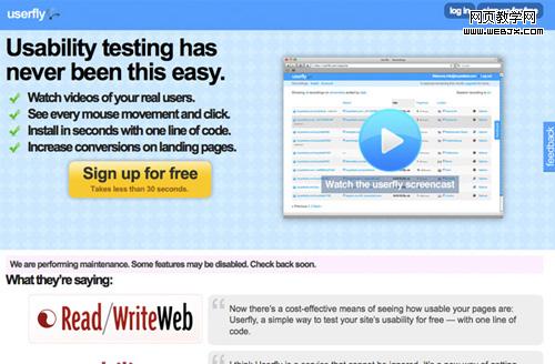 userfly 25 Tools to Improve Your Websites Usability