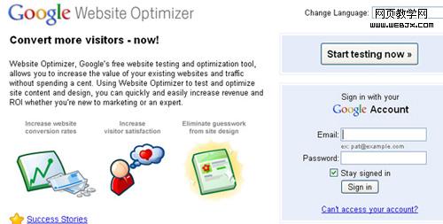 websiteoptimize 25 Tools to Improve Your Websites Usability