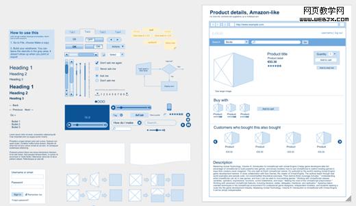 Uidesignkit15 in Free Wireframing Kits, UI Design Kits, PDFs and Resources