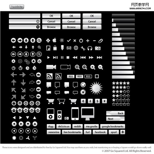 Uidesignkit8 in Free Wireframing Kits, UI Design Kits, PDFs and Resources